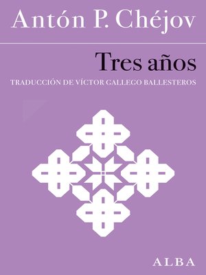 cover image of Tres años